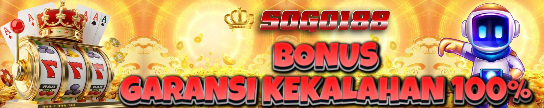 BONUS KEKALAHAN 100%