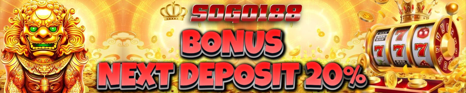 SOGO188 - PROMO NEW MEMBER 100%