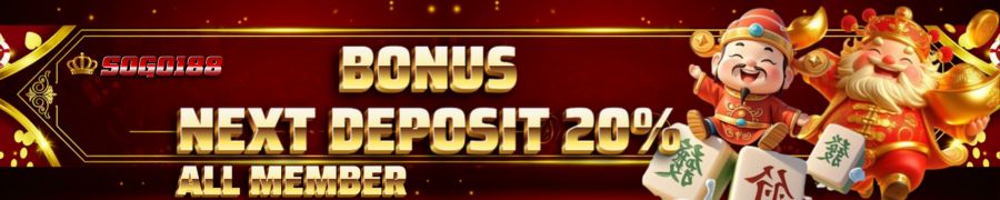 SOGO188 - PROMO NEW MEMBER 100%